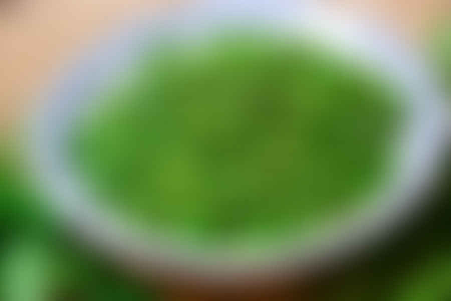 fresh green peas
