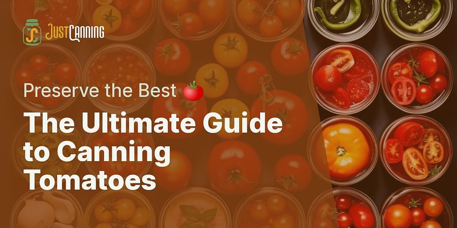 The Ultimate Guide to Canning Tomatoes - Preserve the Best ๐