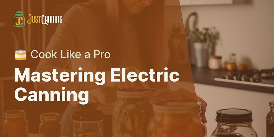 Mastering Electric Canning - π₯« Cook Like a Pro